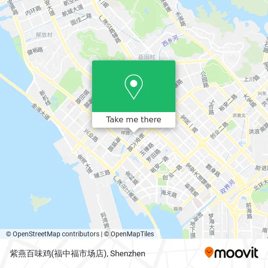 紫燕百味鸡(福中福市场店) map