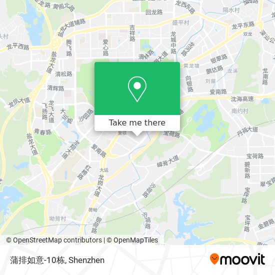 蒲排如意-10栋 map