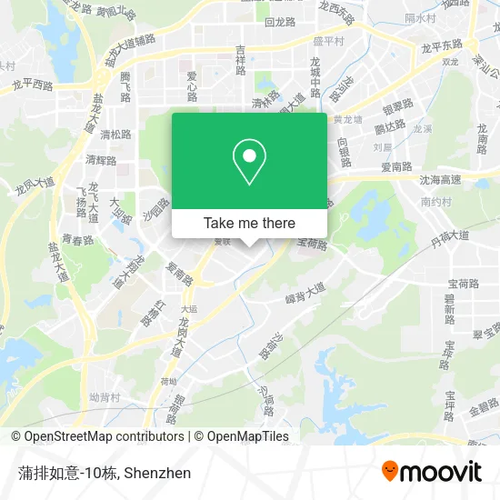 蒲排如意-10栋 map