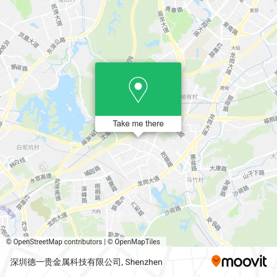深圳德一贵金属科技有限公司 map