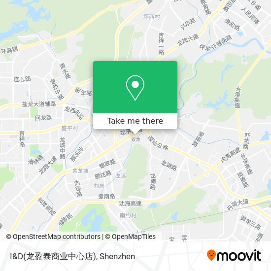 I&D(龙盈泰商业中心店) map