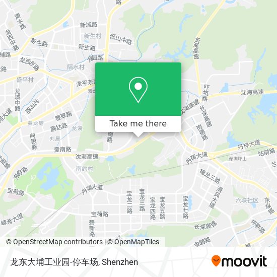 龙东大埔工业园-停车场 map