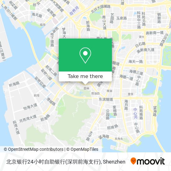 北京银行24小时自助银行(深圳前海支行) map