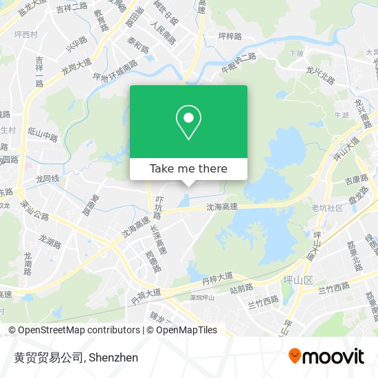 黄贸贸易公司 map