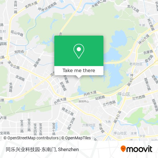 同乐兴业科技园-东南门 map