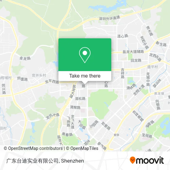 广东台迪实业有限公司 map