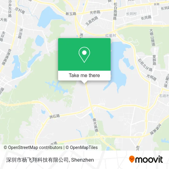 深圳市杨飞翔科技有限公司 map