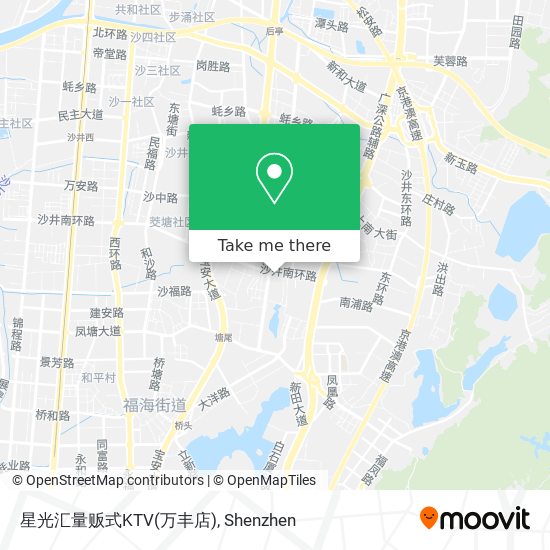 星光汇量贩式KTV(万丰店) map