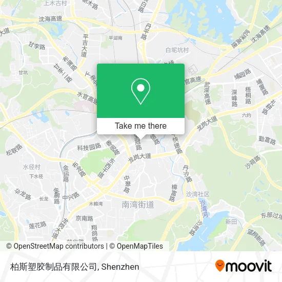 柏斯塑胶制品有限公司 map