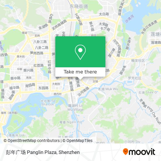 彭年广场 Panglin Plaza map