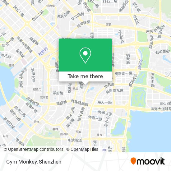 Gym Monkey map