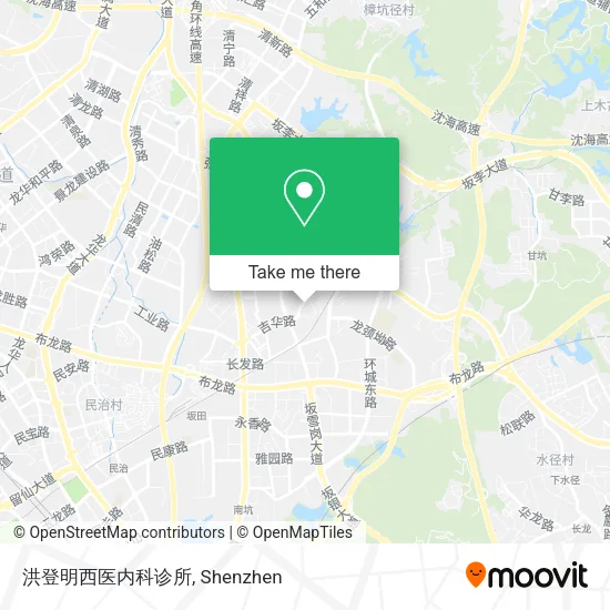 洪登明西医内科诊所 map