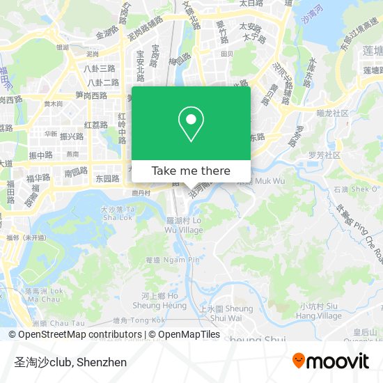 圣淘沙club map