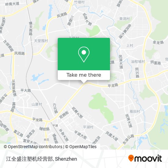 江全盛注塑机经营部 map