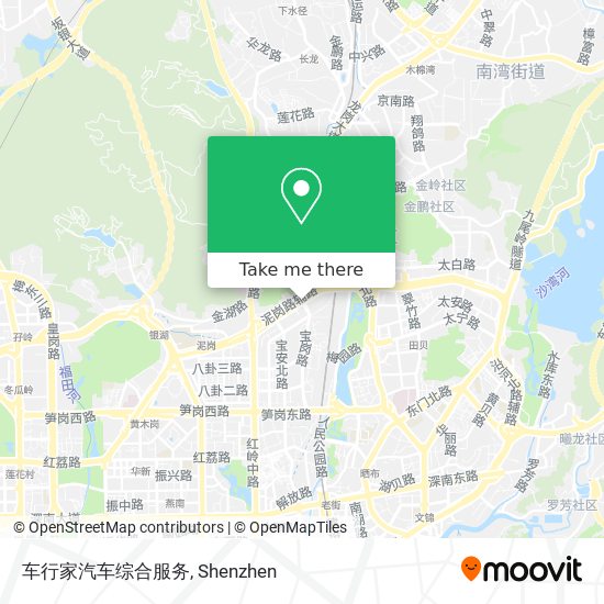 车行家汽车综合服务 map
