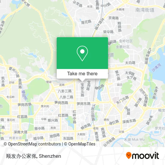 顺发办公家俬 map