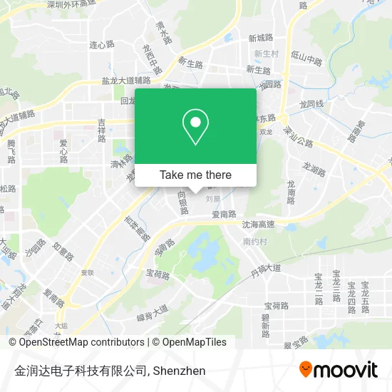 金润达电子科技有限公司 map