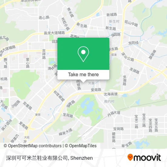 深圳可可米兰鞋业有限公司 map