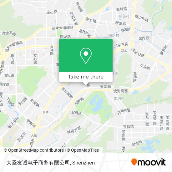 大圣友诚电子商务有限公司 map