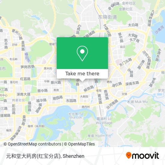 元和堂大药房(红宝分店) map