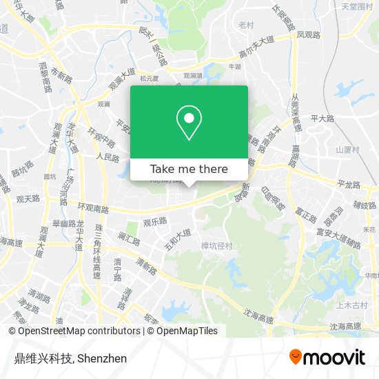 鼎维兴科技 map