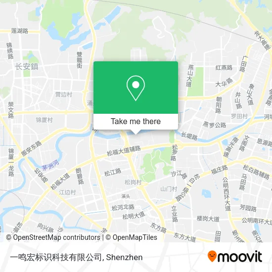 一鸣宏标识科技有限公司 map
