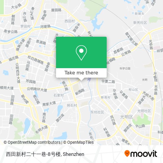西田新村二十一巷-8号楼 map