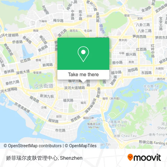 娇菲瑞尔皮肤管理中心 map
