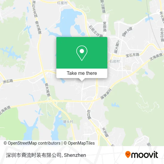 深圳市裔流时装有限公司 map