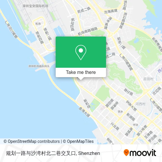规划一路与沙湾村北二巷交叉口 map