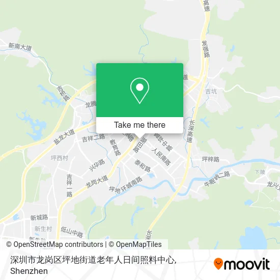 深圳市龙岗区坪地街道老年人日间照料中心 map