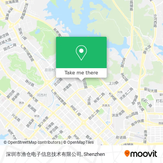 深圳市渔仓电子信息技术有限公司 map