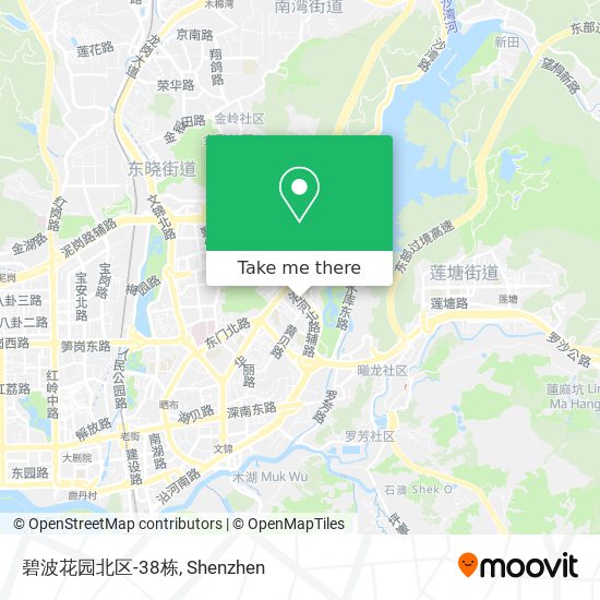 碧波花园北区-38栋 map