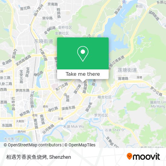 相遇芳香炭鱼烧烤 map