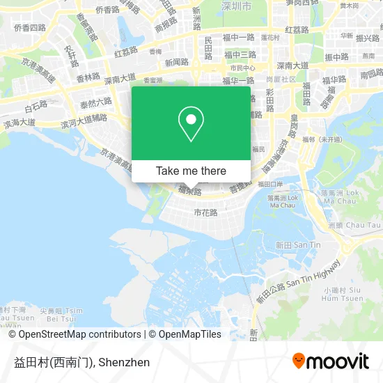 益田村(西南门) map