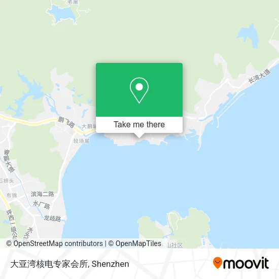 大亚湾核电专家会所 map