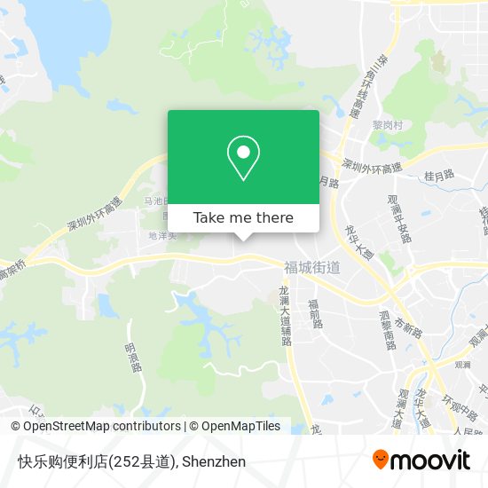 快乐购便利店(252县道) map