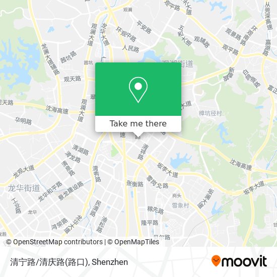 清宁路/清庆路(路口) map