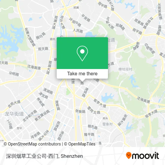 深圳烟草工业公司-西门 map