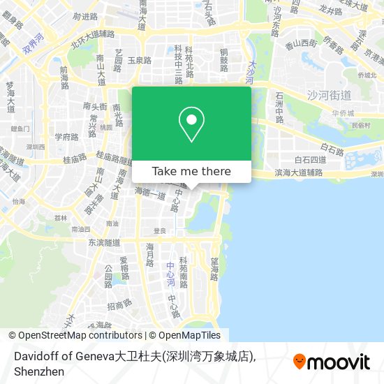 Davidoff of Geneva大卫杜夫(深圳湾万象城店) map