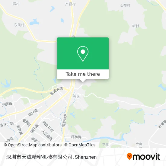 深圳市天成精密机械有限公司 map