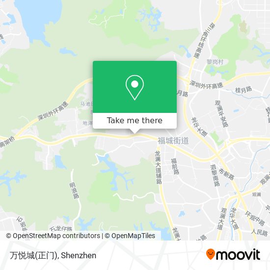 万悦城(正门) map