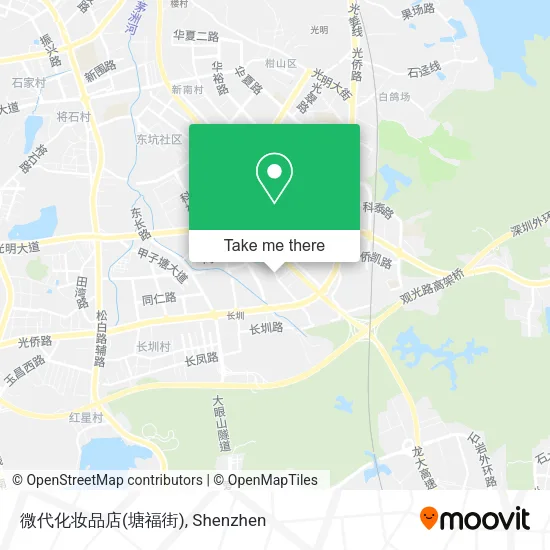 微代化妆品店(塘福街) map