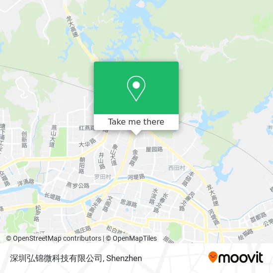 深圳弘锦微科技有限公司 map
