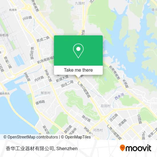 香华工业器材有限公司 map