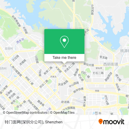转门面网(深圳分公司) map