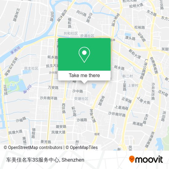 车美佳名车3S服务中心 map