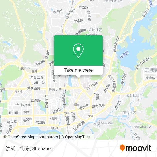 洪湖二街东 map