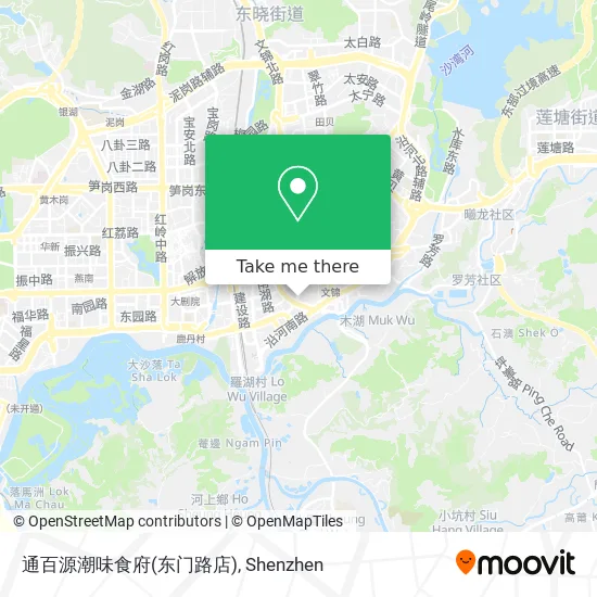 通百源潮味食府(东门路店) map