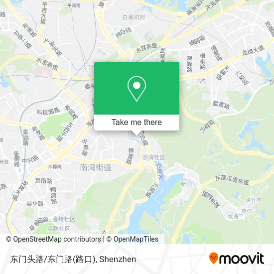 东门头路/东门路(路口) map
